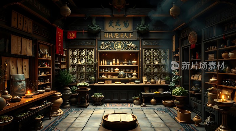 古风药铺