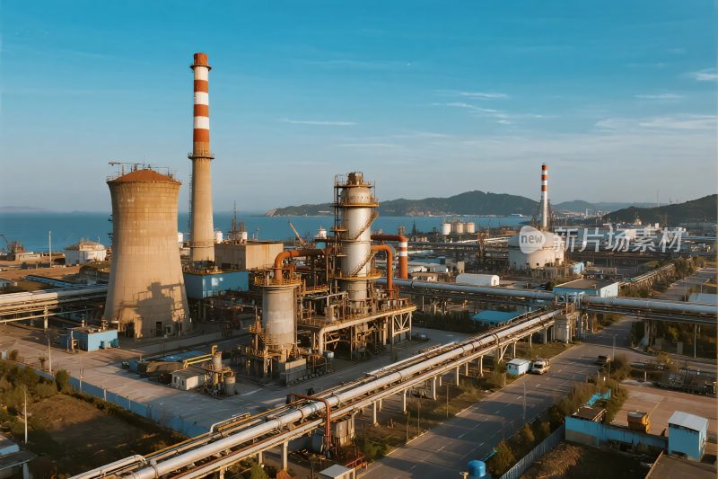 工业设施景观摄影