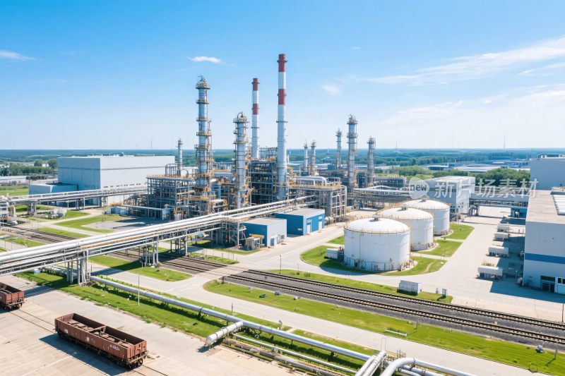 化工厂区工业设施