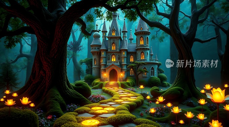 神秘城堡秘境之旅