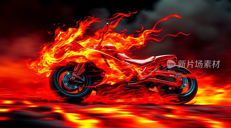 烈焰摩托速度与激情的完美结合！