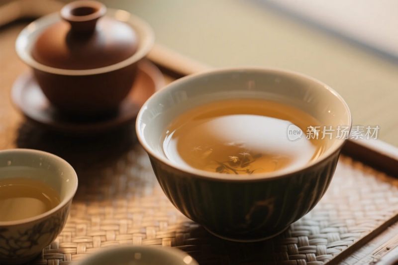 茶具与茶汤展示