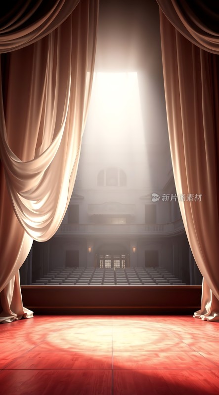 舞台上的光与影