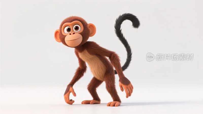 卡通猴子形象