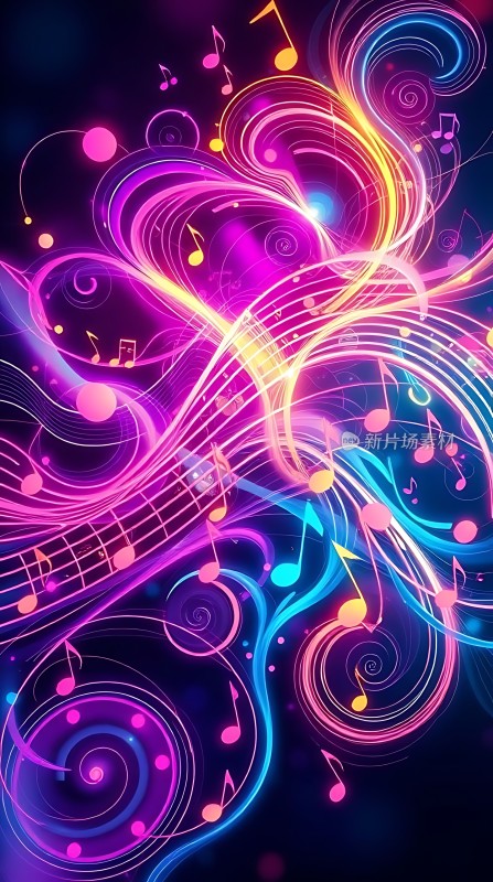 彩色音符旋律