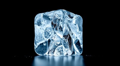 冰块中的气泡世界 冰块中的气泡世界