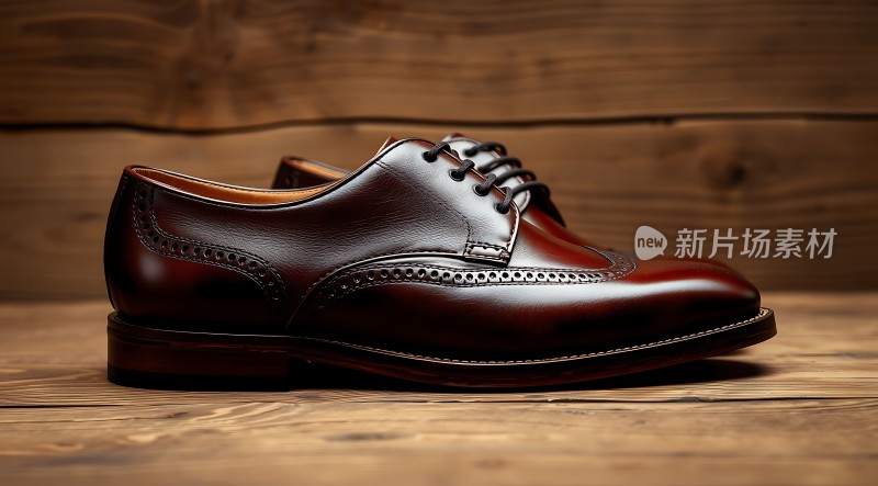 新片场素材 精致皮鞋
