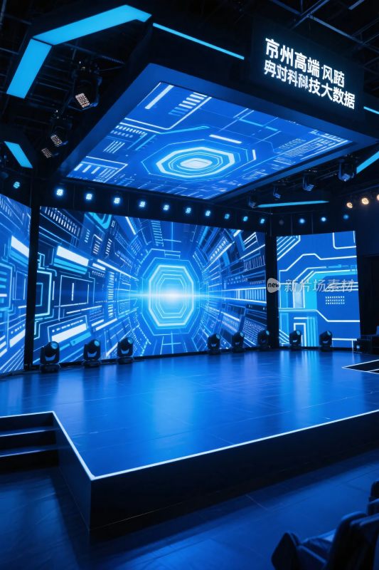科技舞台场景设计