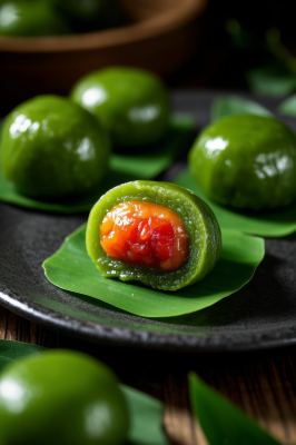 青团中国传统经典美食中式家常美味食物