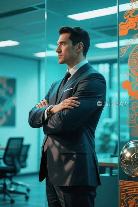 商务人士办公形象