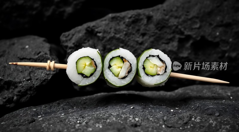 新片场素材 简约寿司
