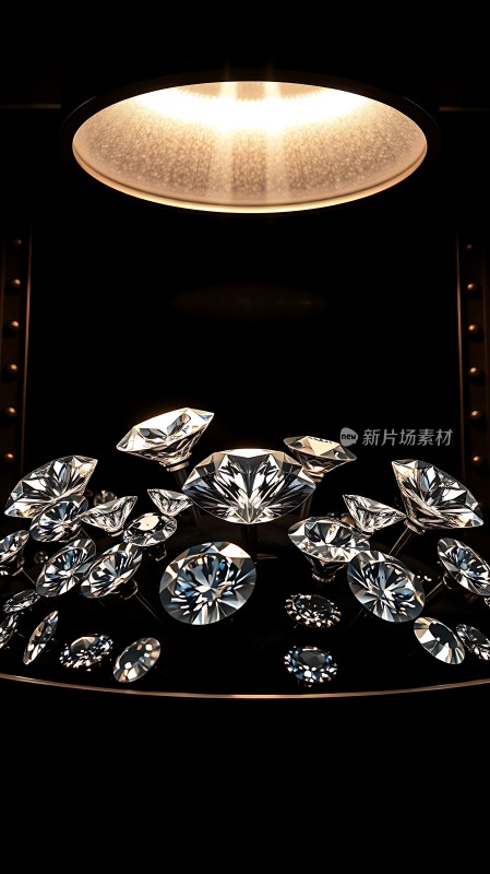 璀璨钻石闪耀夜空