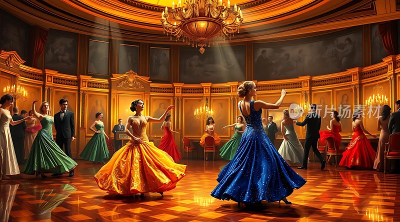舞会盛宴华丽起舞