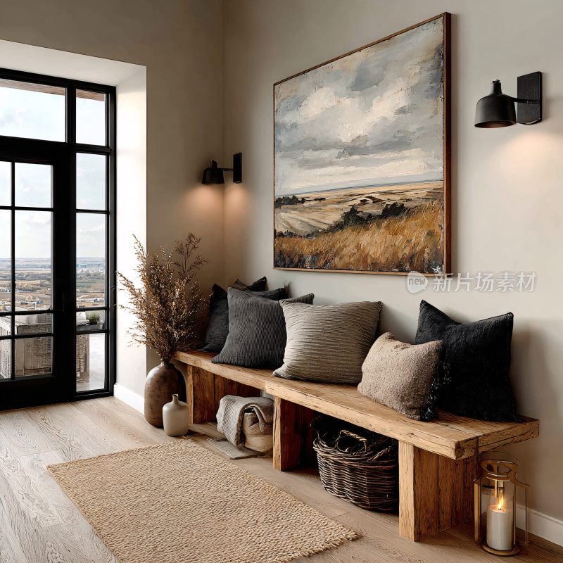 温馨舒适的室内角落装饰