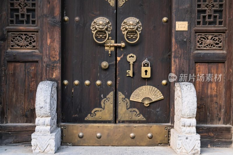 古老古门大门