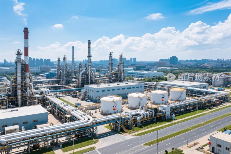 工业设施全景图