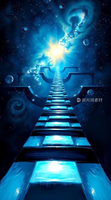 星际阶梯通往宇宙深处