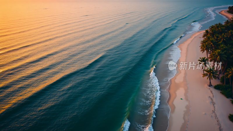 海上日出日落