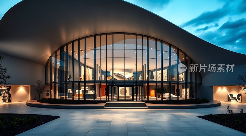 现代艺术馆之夜