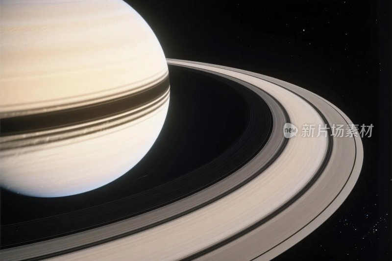 土星星环太空图