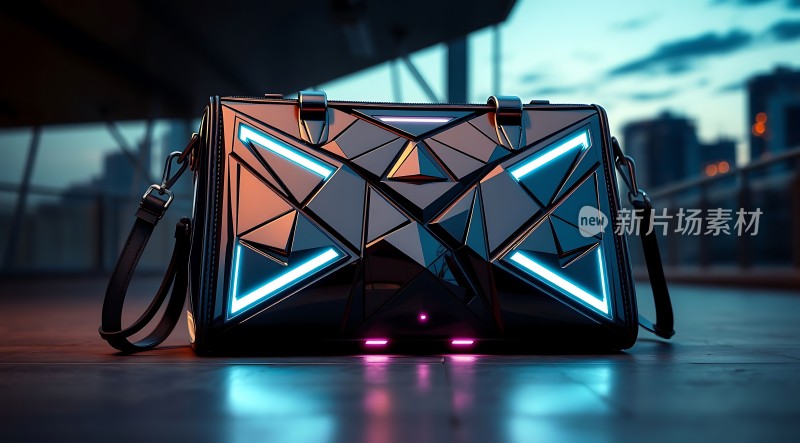 未来主义手提包设计
