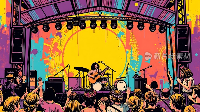 舞台上的音乐盛宴