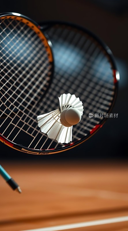 羽毛球拍与羽毛球的完美结合