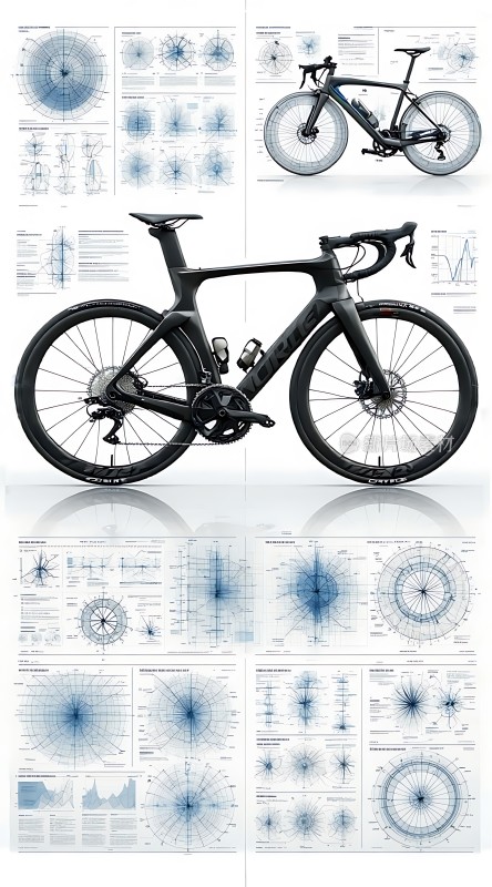 碳纤维自行车设计图解