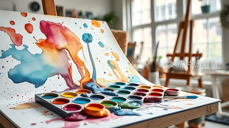 艺术创作灵感迸发