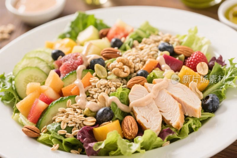 美味蔬菜水果沙拉