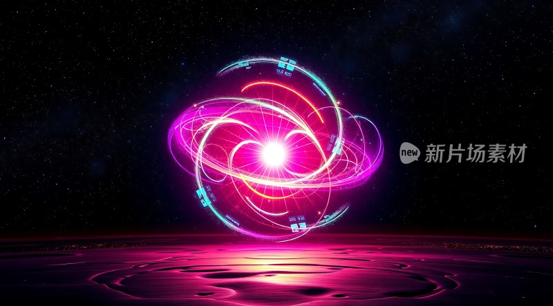 新片场素材宇宙中的神秘能量漩涡