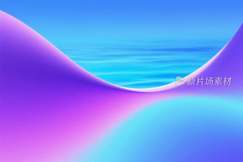 抽象渐变艺术插画