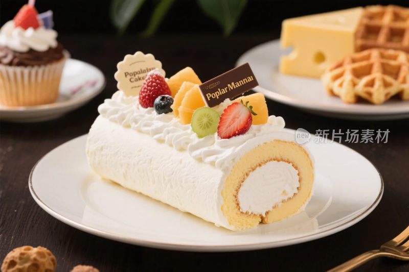 美食甜点展示图