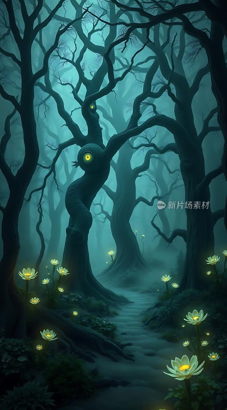 幽暗森林秘境探秘