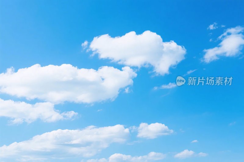 蓝天白云风景图