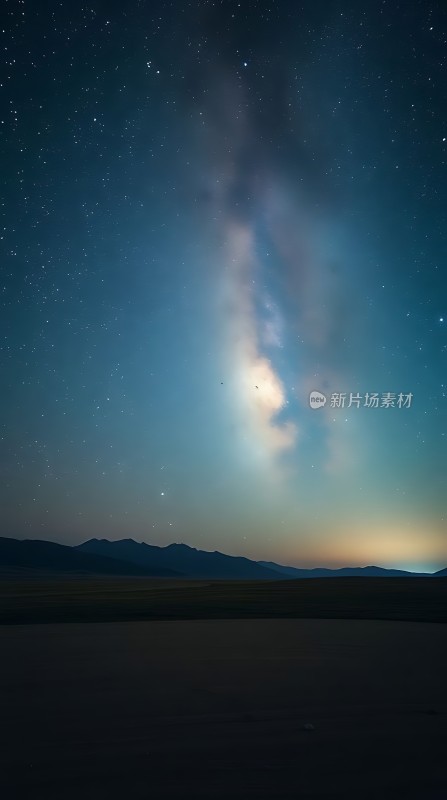 星空下的宁静夜色