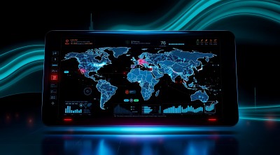 未来科技世界地图展示 未来科技世界地图展示