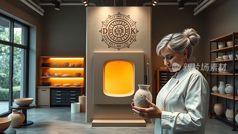 陶艺大师匠心独运精美瓷器展现艺术魅力