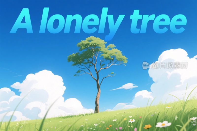 孤独的树