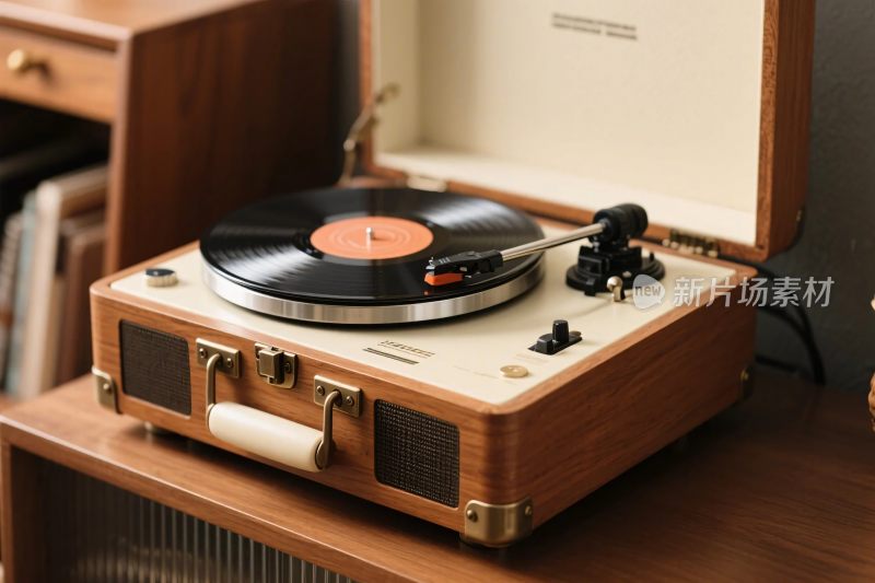 复古黑胶唱片机