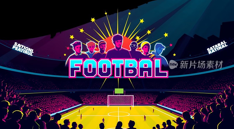 新片场素材 足球盛宴
