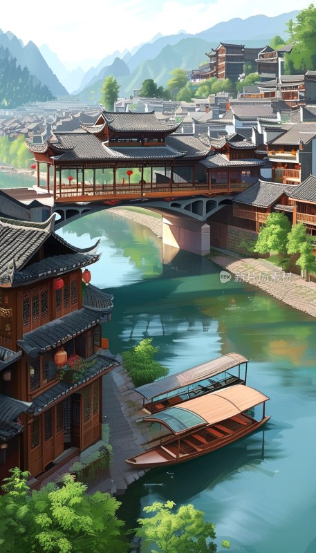 湘西凤凰古城虹桥