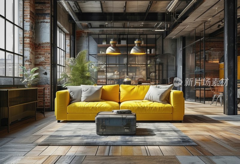 工业阁楼家居设计