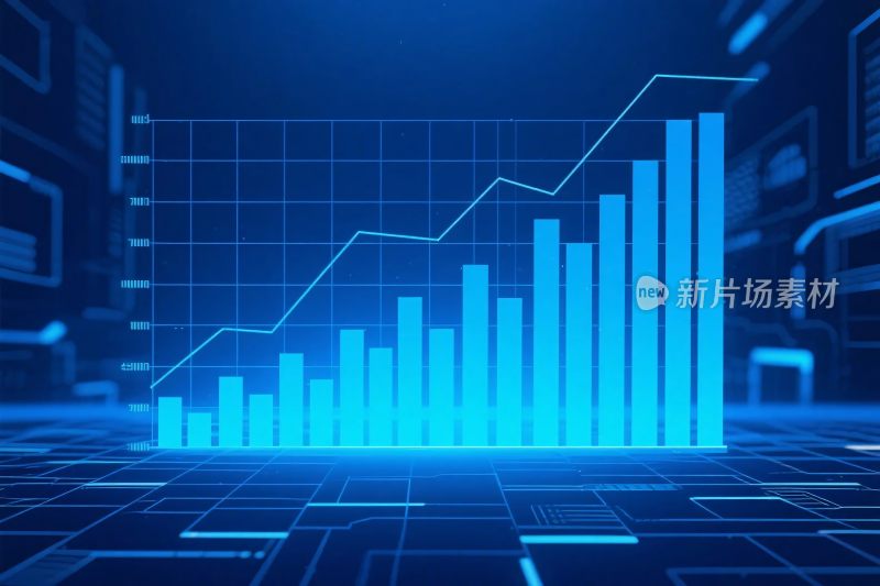 科技感数据图表背景