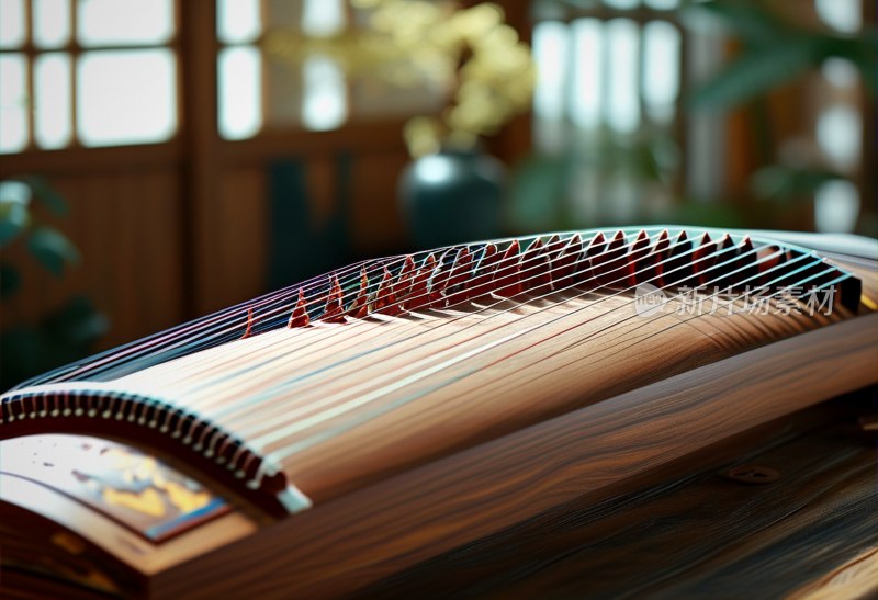 古筝特写
