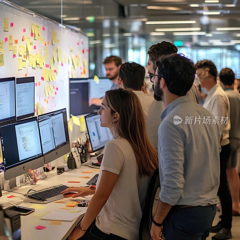团队协作办公场景
