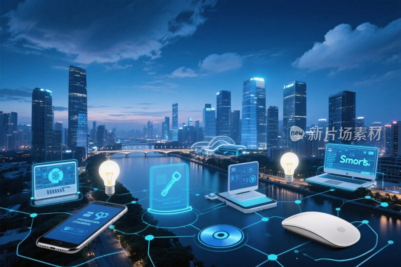 未来科技都市数字化界面