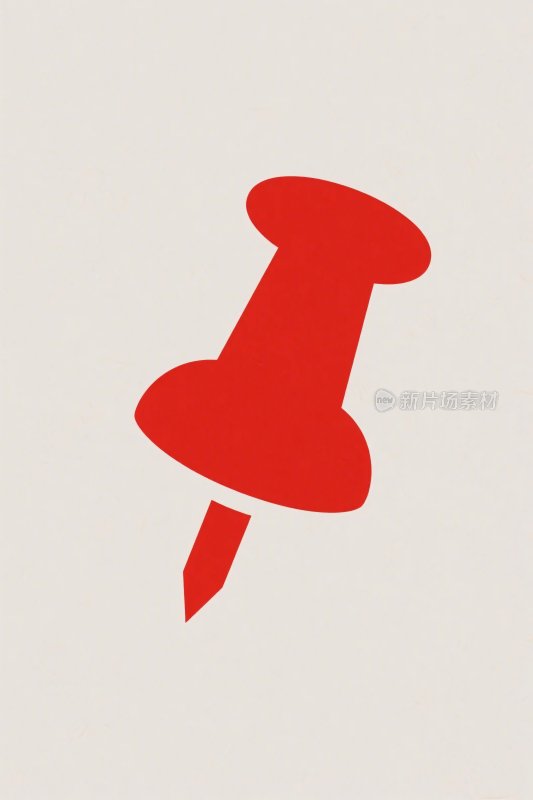 红色图钉图标
