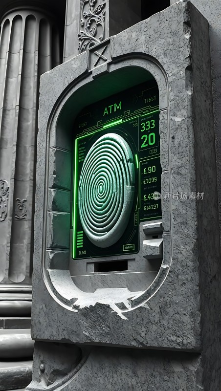 未来主义 ATM 机设计