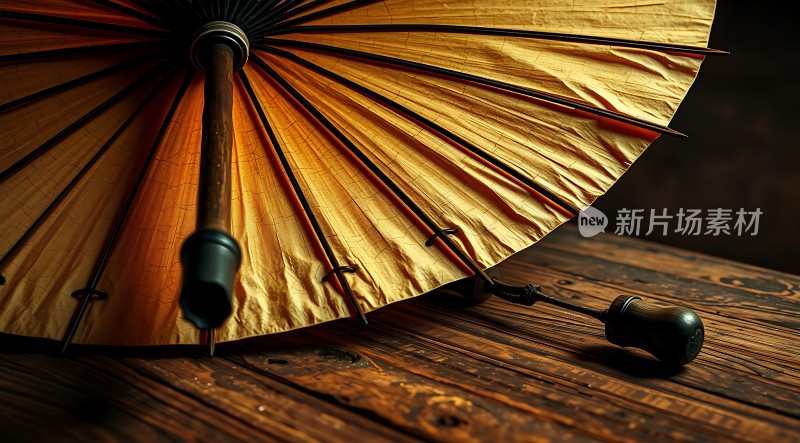古风油纸伞静物摄影